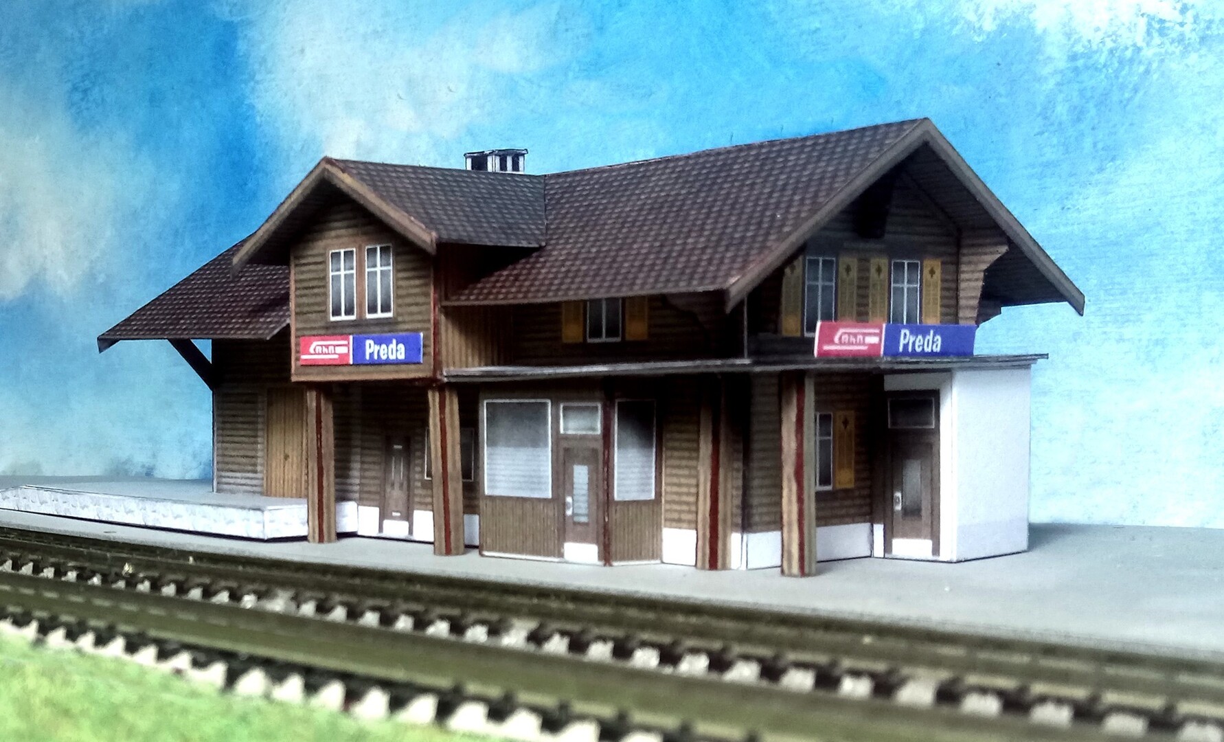 B-87.857 RhB Bahnhof "Preda"